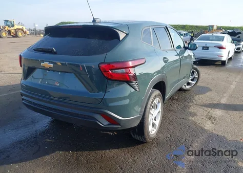 2025 Chevrolet Trax Fwd Ls из США, поврежденный, VIN KL77LFEP9SC034628